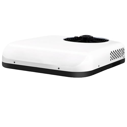 Aire Acondicionado 12v Blanco,aire Acondicionado Caravana Con Función De Control Remoto...
