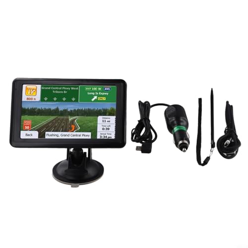 Dispositivo de navegación GPS de 5 pulgadas, 8 GB, 128 MB, navegación para coche,...