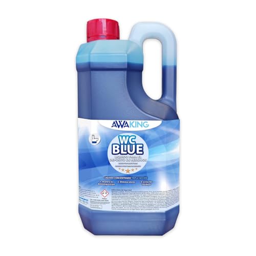 PLANTAWA WC Blue, Liquido Quimico Portatil, para Autocaravanas, Baño, Camping, Camper,...