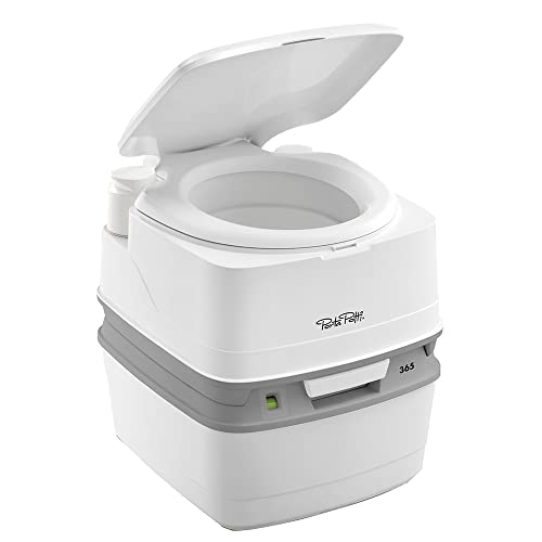 Thetford 92820 Porta Potti 365 Inodoro Portátil Qube, Blanco, 414 x 383 x 427 mm