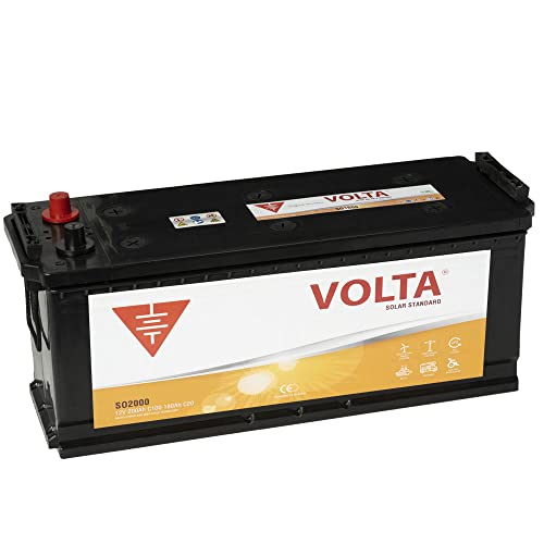 Bateria Solar 200Ah C100 - Borne +Izq- Medidas Largo 513 x Ancho 223 x Alto 223 mm con 2...