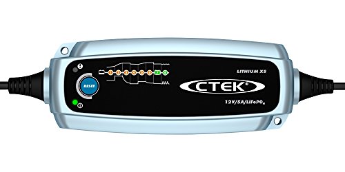 CTEK LITHIUM XS Cargador Batería 12V 5A, Cargador De Batería LiFePO4, Cargador Batería...