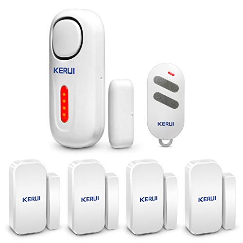 KERUI D2 Sensor de Alarma para Puertas y Ventanas con Sistema de Alarma inalámbrico para...
