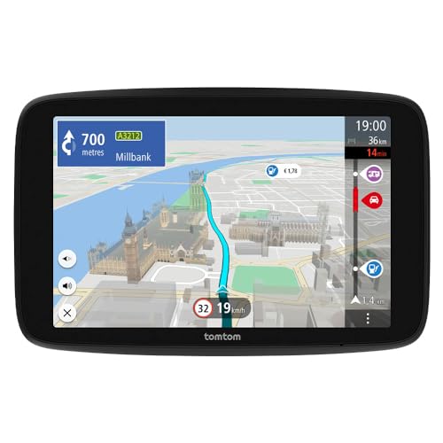 TomTom GPS para Autocaravana GO Camper MAX de 2. Gen. Pantalla de 7' con PDI,...