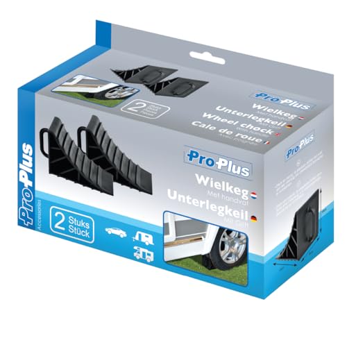 ProPlus 341347 2 cuñas X con mango freno cuñas Caravana Coche Colgante