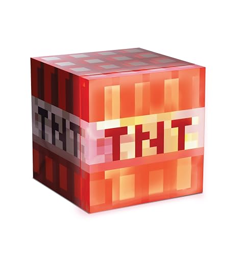 Ukonic Minecraft TNT Cooler Mini Frigorífico, Capacidad de 6,7L, 220 V / 12 V, Tranquilo