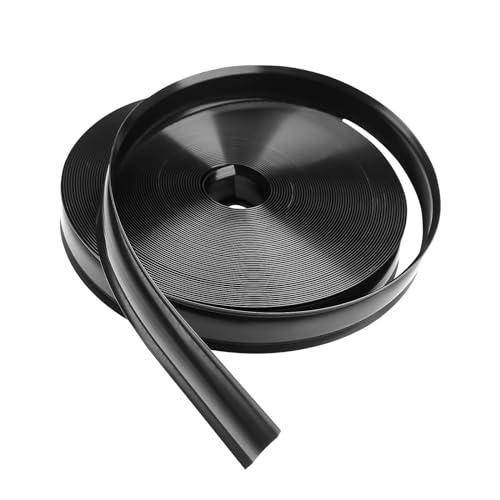 Cubierta de Tornillo de moldura de Vinilo Negro de 1 Pulgada para Caravana, Barco,...