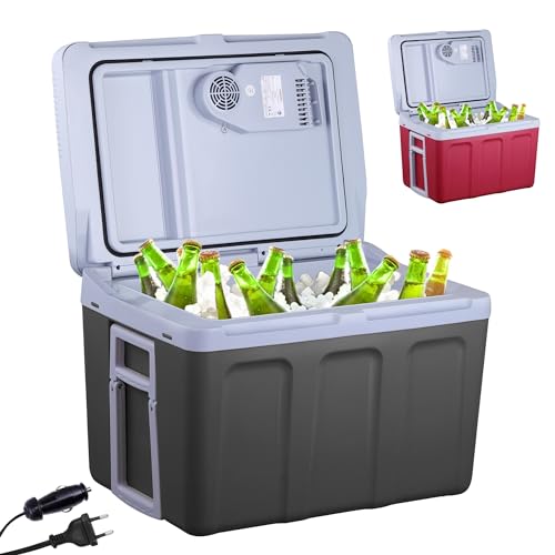 Arebos Nevera de 40 litros enfriar y mantener caliente | mini nevera | nevera móvil con...