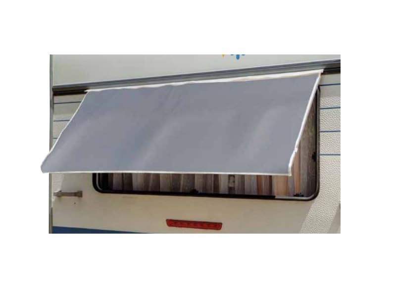 Oscurecedor térmico de 130 x 70 cm para ventanas de caravana con montaje a guía