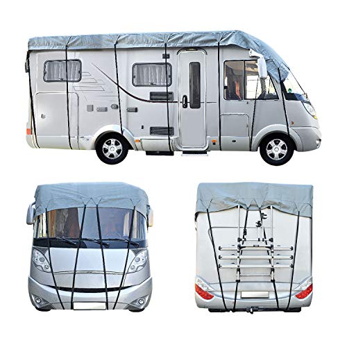 Cartrend Caravan 10259 Lona Protectora para Techo de Caravana, 8 x 3 m