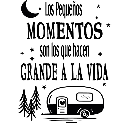 Docliick Pegatina autocaravana exterior. Pegatina camper para furgonetas y autorcaravanas....
