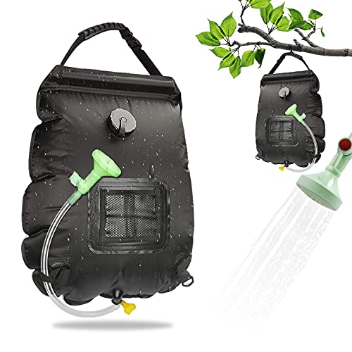 Yuragim Bolsa de Ducha Solar, 20L Bolsa de Ducha de Camping, Unisex, Ducha Solar Portatil...