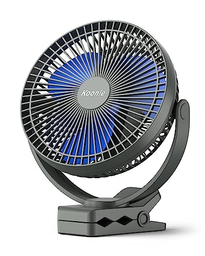 Ventilador portátil recargable de 10000 mAh, ventilador de 8 pulgadas con batería,...
