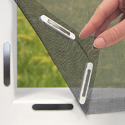 EASYmaxx Mosquitera para Ventanas con Magic Click | Cortada Individualmente a Medida para...