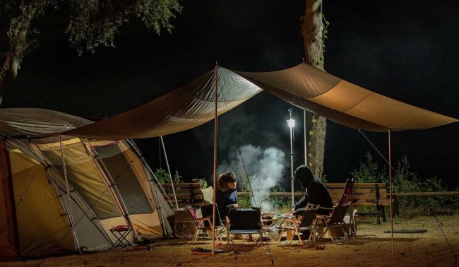 preparar una acampada