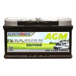 Electronicx batería AGM 12v 120 Ah